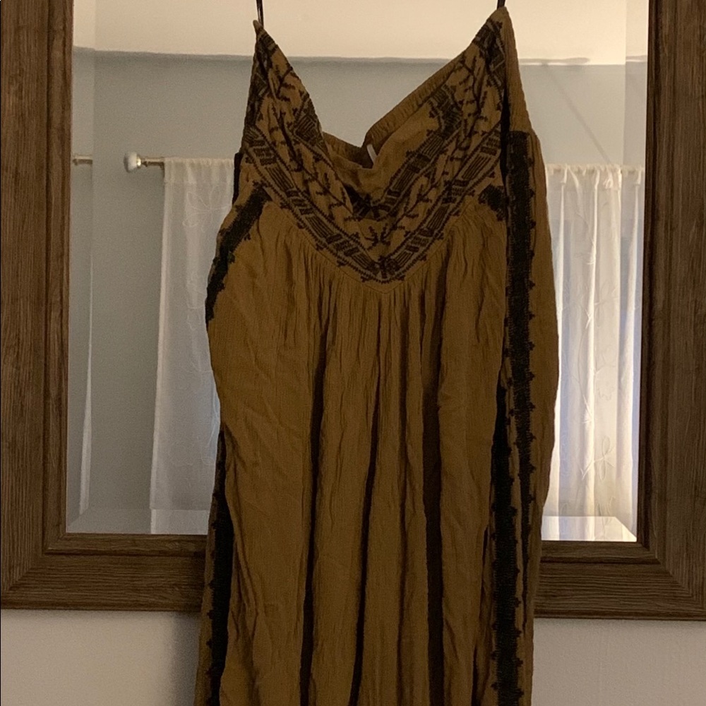 Free people willow balloon pants olive nwot